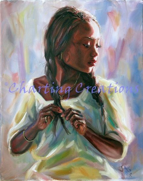 (image for) Petulah With Two Plaits